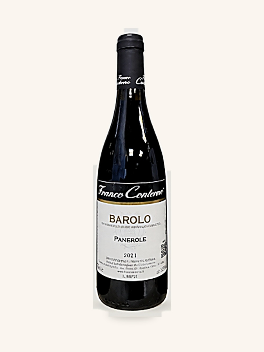 Bottle of Franco Conterno Barolo Panerole DOCG 2021