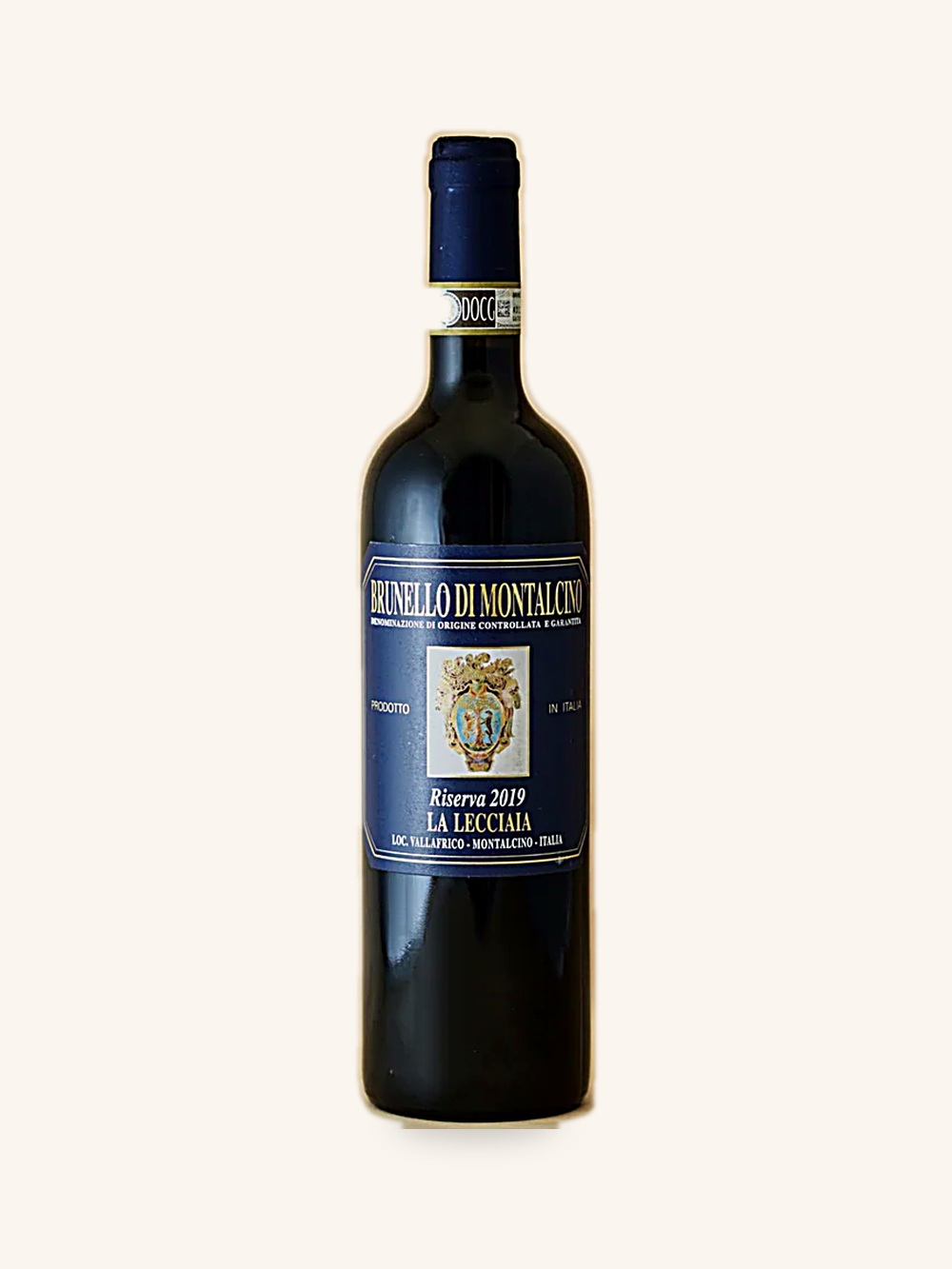 Bottle of La Lecciaia Brunello di Montalcino Riserva DOCG 2019